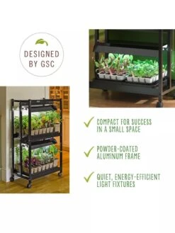 Compact 2-Tier SunLite® Garden -The Garden Shop 39 414 7