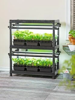Stack-n-Grow Lights - Base Unit -The Garden Shop 8590139 001E Stack N Grow 2 Tier Light System tif 1