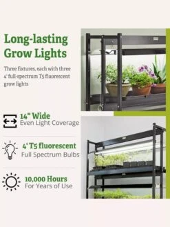 High Intensity 3-Tier SunLite® Garden -The Garden Shop 8593944 6