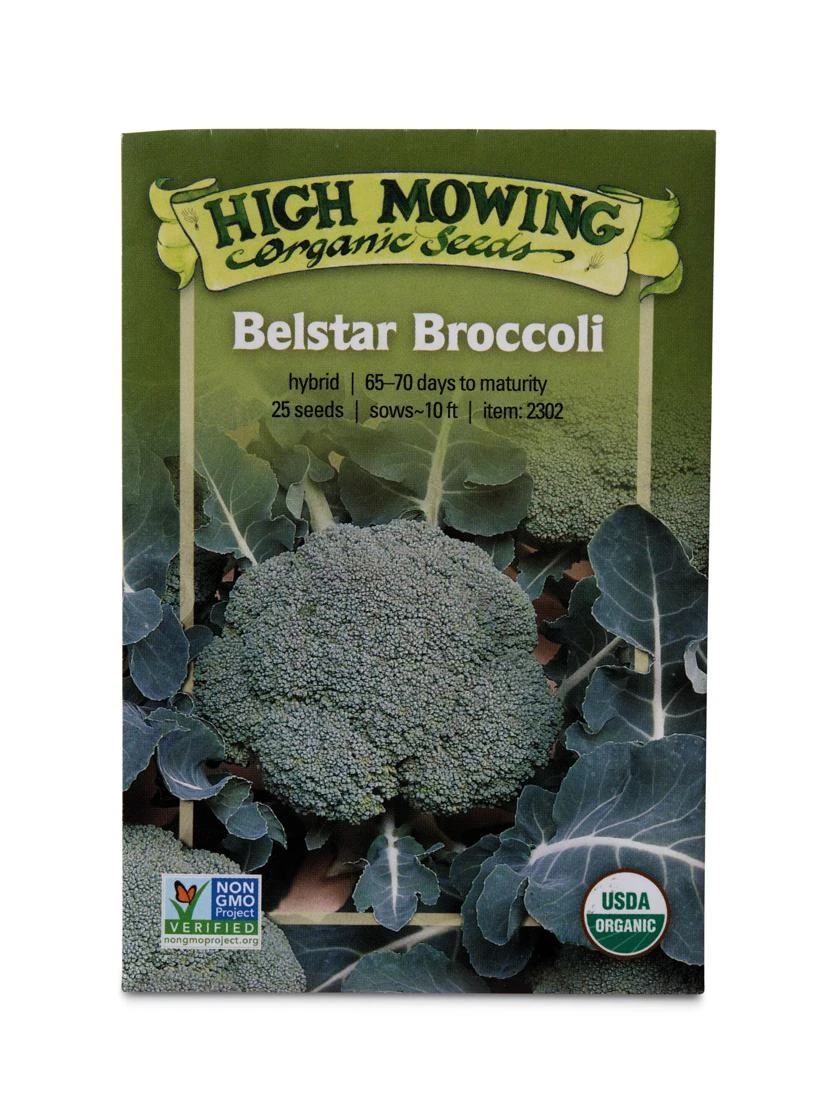 Belstar Broccoli Organic Seeds 1 Belstar Broccoli Organic Seeds