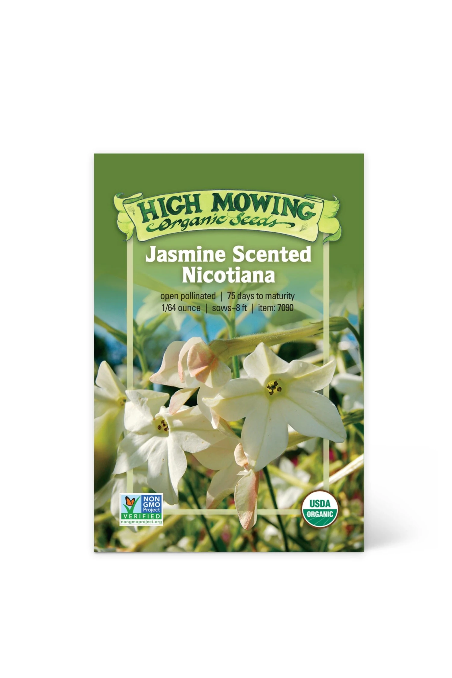 Jasmine-Scented Nicotiana Organic Seeds 1 Jasmine-Scented Nicotiana Organic Seeds