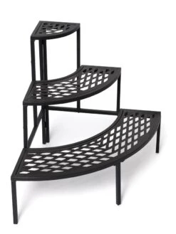 Quarter-Round Lattice Plant Stand -The Garden Shop 8596372 6579 tif