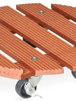 Round Waterproof Planter Caddy, 11-1/2" 5 Round Waterproof Planter Caddy, 11-1/2" -The Garden Shop 8596658 001V tif