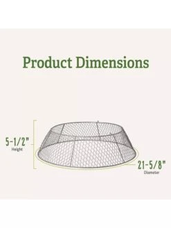 Chicken Wire Cloche Extension 10 Chicken Wire Cloche Extension -The Garden Shop 8599107 1