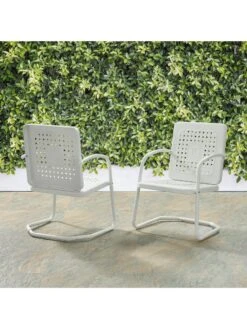 Crosley Bates Chairs, Set Of 2 -The Garden Shop 8599628 06v