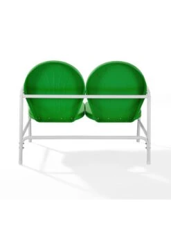 Crosley Griffith Metal Outdoor Loveseat -The Garden Shop 8599643 04v