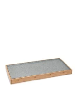 Bamboo Rolling Plant Tray -The Garden Shop 8599793 12151