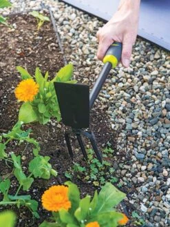 Gardener's 2-in-1 Short Handle Hoe And Cultivator -The Garden Shop 8608657 19474 tif