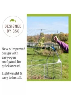 Chicken Wire Crop Coop 17 Chicken Wire Crop Coop -The Garden Shop 8609080 3