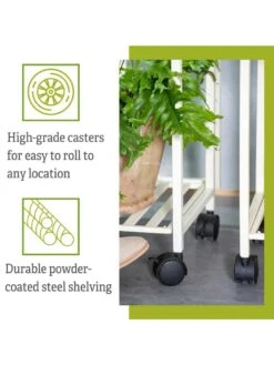 Oslo 4-Tier LED Grow Light Garden -The Garden Shop 8610473 6