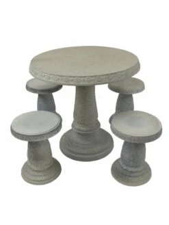 Stools, Set Of 4 10 Stools, Set Of 4 -The Garden Shop 8610576 05v