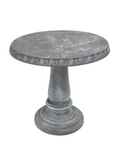 Patio Set, Round Table & 4 Stools -The Garden Shop 8610576 14v exaco trading endura clay round patio garden table