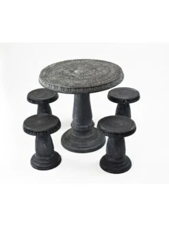 Round Patio Garden Table -The Garden Shop 8610576 15v 2