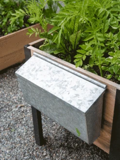 Galvanized Garden Tool Storage Box 9 Galvanized Garden Tool Storage Box -The Garden Shop 8610811 GalvanizedToolStorageBox gif
