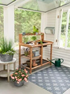 Galvanized Garden Tool Storage Box 13 Galvanized Garden Tool Storage Box -The Garden Shop 8611009 021 tif