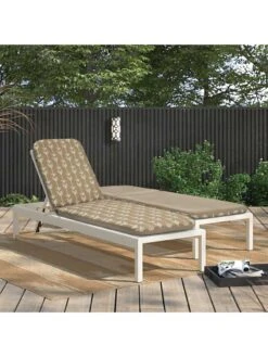 Outdoor Decor™ Chaise Lounge Cushions, 22" X 73" 14 Outdoor Decor™ Chaise Lounge Cushions, 22" X 73" -The Garden Shop 8611127 110v trta outdoor chaise lounge cushion 22x73 tribal taupe