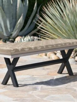 Outdoor Decor™ Bench Cushions, 18" X 48" 11 Outdoor Decor™ Bench Cushions, 18" X 48" -The Garden Shop 8611128 108V TRTA tif