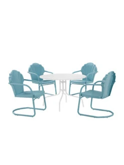 Crosley Tulip 5-piece Outdoor Dining Set -The Garden Shop 8611578 bl 03v