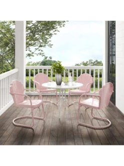 Crosley Tulip 5-piece Outdoor Dining Set -The Garden Shop 8611578 pi 15v