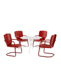 Crosley Ridgeland 5-piece Outdoor Dining Set 20 Crosley Ridgeland 5-piece Outdoor Dining Set -The Garden Shop 8611579 rd 15v