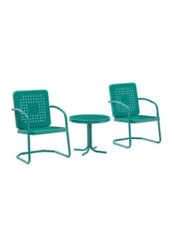 Crosley Bates 3-piece Outdoor Dining Chair Set -The Garden Shop 8611583 tu 15v