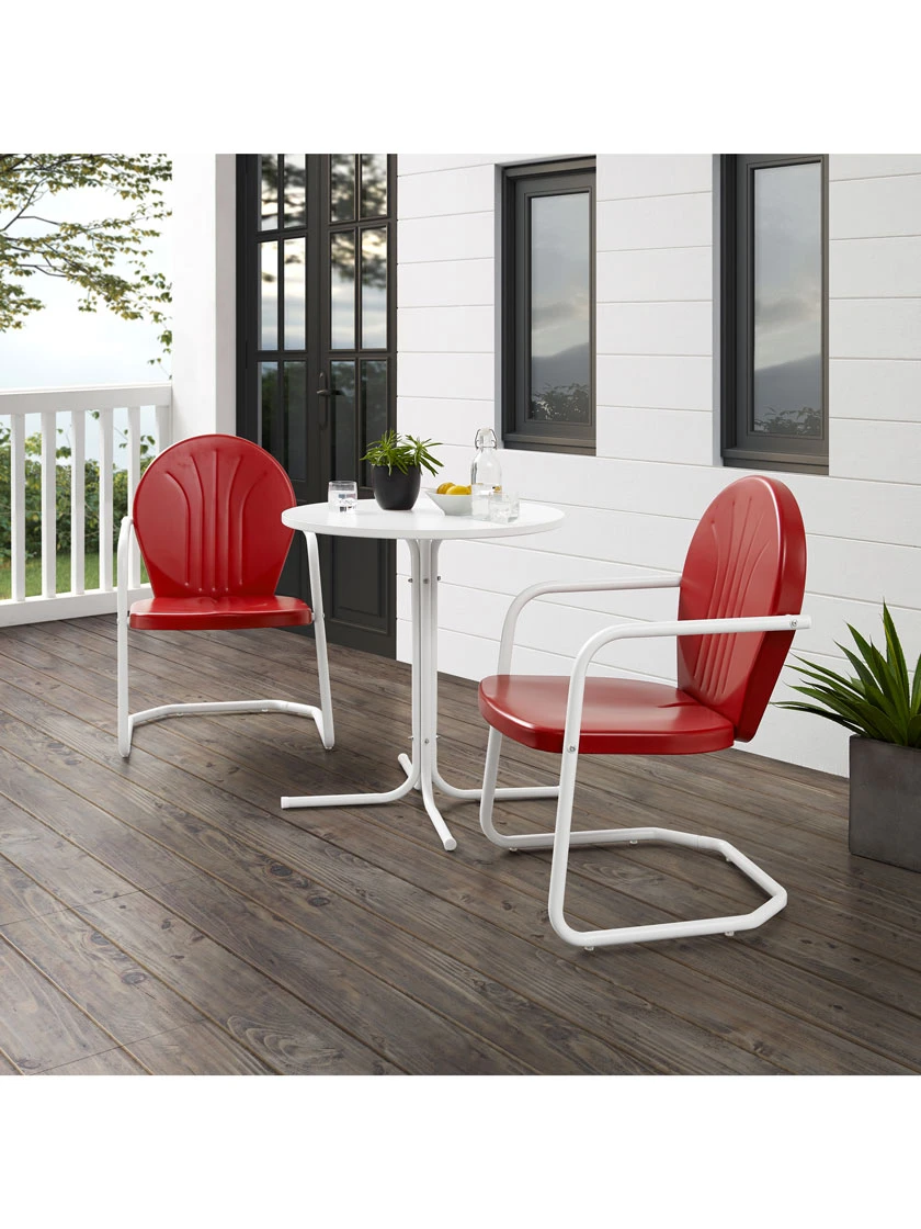 Crosley Griffith 3-piece Outdoor Bistro Set 6 Crosley Griffith 3-piece Outdoor Bistro Set - Image 6