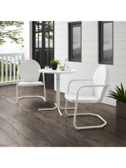 Crosley Griffith 3-piece Outdoor Bistro Set 24 Crosley Griffith 3-piece Outdoor Bistro Set -The Garden Shop 8611589 wt 32v