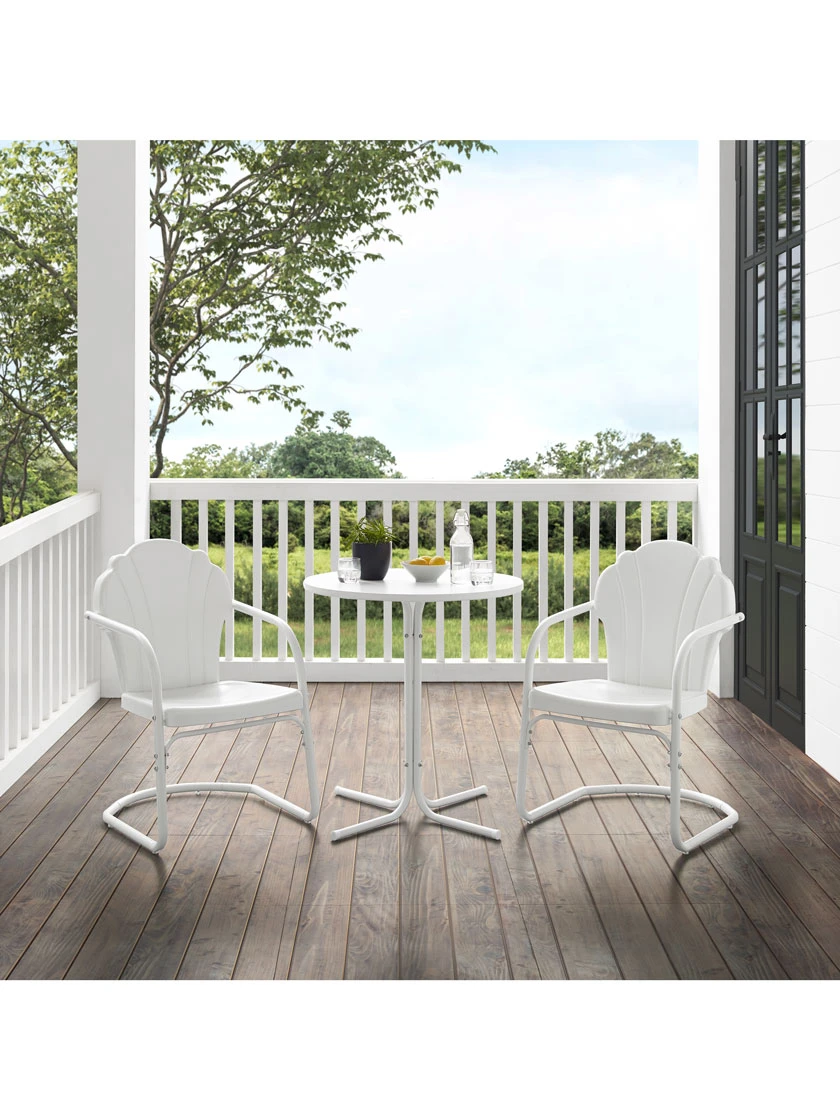 Crosley Tulip 3-piece Outdoor Bistro Set 7 Crosley Tulip 3-piece Outdoor Bistro Set - Image 7