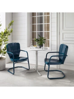 Crosley Ridgeland 3-piece Outdoor Bistro Set 22 Crosley Ridgeland 3-piece Outdoor Bistro Set -The Garden Shop 8611594 ny 01v