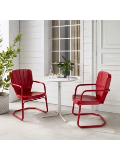 Crosley Ridgeland 3-piece Outdoor Bistro Set 20 Crosley Ridgeland 3-piece Outdoor Bistro Set -The Garden Shop 8611594 rd 17v