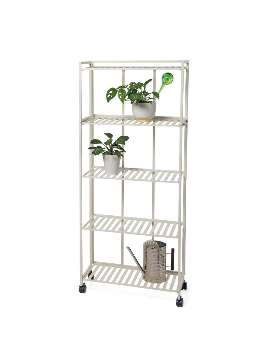 Oslo 4-Tier Plant Stand With Folding Shelves 4 Oslo 4-Tier Plant Stand With Folding Shelves - Image 4