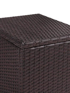 Crosley Palm Harbor Outdoor Wicker Rectangular Side Table -The Garden Shop 8611950 02v