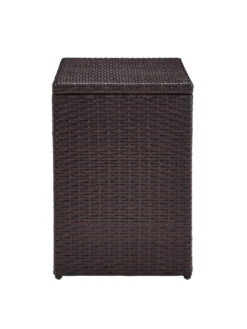 Crosley Palm Harbor Outdoor Wicker Rectangular Side Table -The Garden Shop 8611950 04v