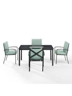 Crosley Kaplan Dining Set 19 Crosley Kaplan Dining Set -The Garden Shop 8611954 07v