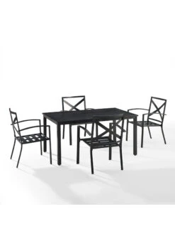 Crosley Kaplan Dining Set 18 Crosley Kaplan Dining Set -The Garden Shop 8611954 08v