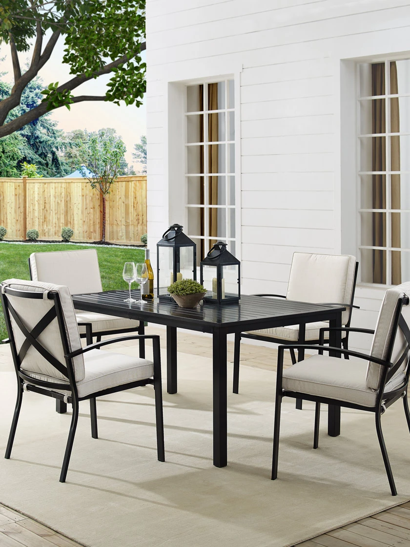 Crosley Kaplan Dining Set 1 Crosley Kaplan Dining Set