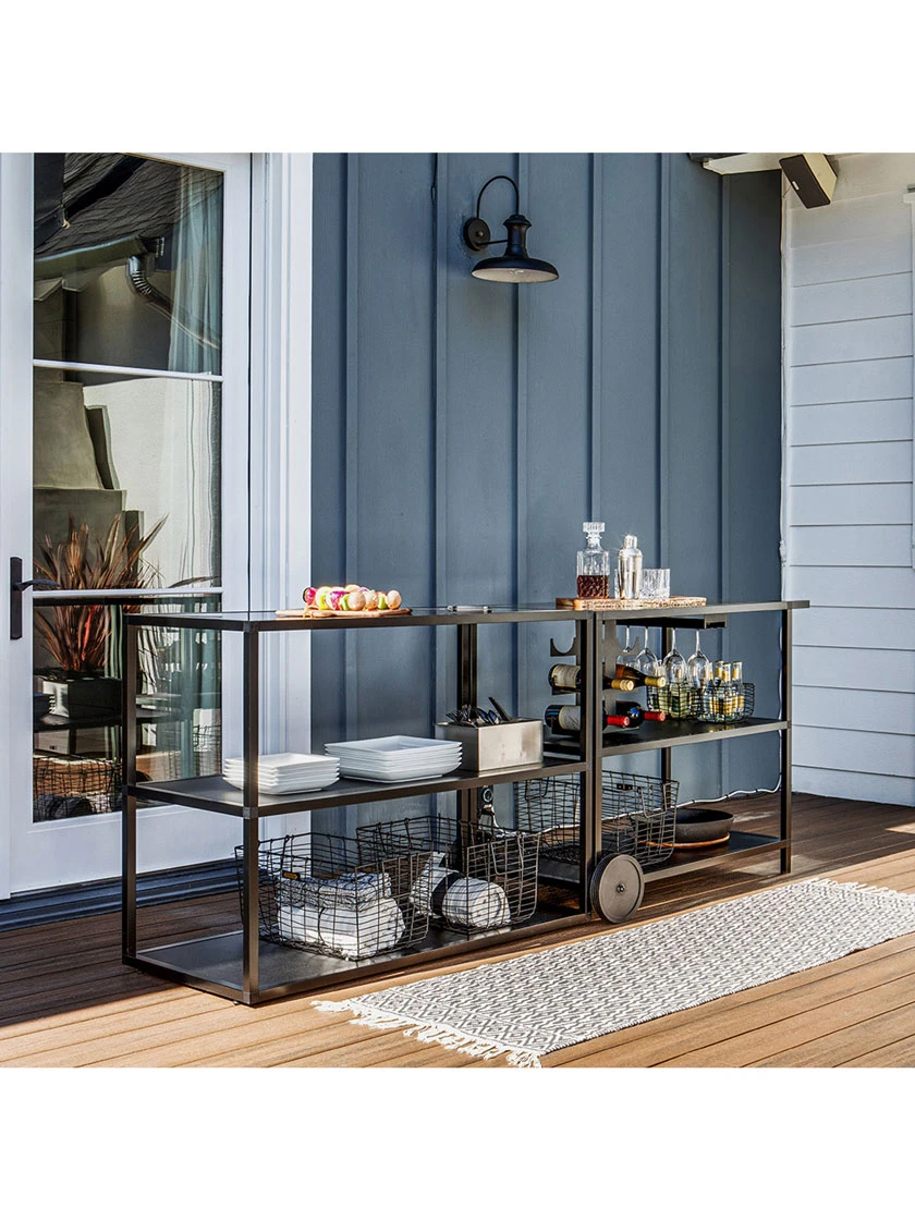 Veradek Stainless Steel Outdoor Kitchen Series Bar Cart 13 Veradek Stainless Steel Outdoor Kitchen Series Bar Cart - Image 13