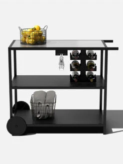 Veradek Stainless Steel Outdoor Kitchen Series Bar Cart 20 Veradek Stainless Steel Outdoor Kitchen Series Bar Cart -The Garden Shop 8612470 19v