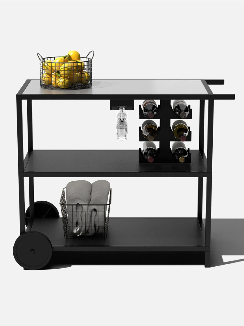 Veradek Stainless Steel Outdoor Kitchen Series Bar Cart 7 Veradek Stainless Steel Outdoor Kitchen Series Bar Cart - Image 7