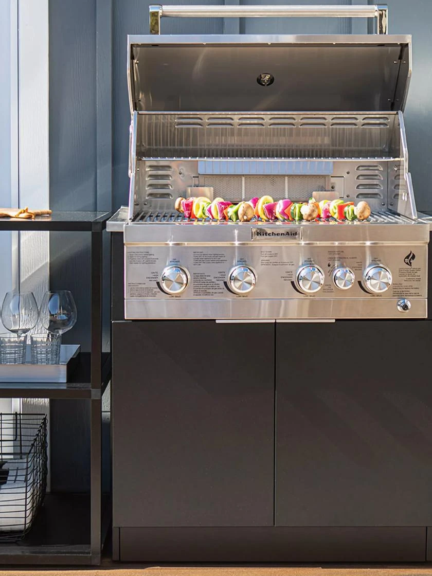 Veradek Stainless Steel Outdoor Kitchen Series Grill Cabinet 5 Veradek Stainless Steel Outdoor Kitchen Series Grill Cabinet - Image 5