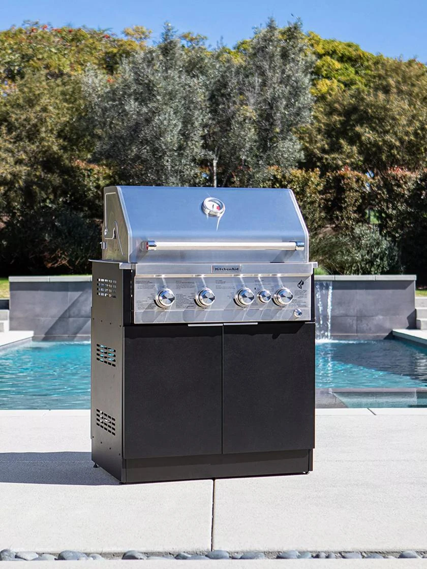 Veradek Stainless Steel Outdoor Kitchen Series Grill Cabinet 2 Veradek Stainless Steel Outdoor Kitchen Series Grill Cabinet - Image 2