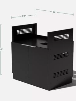 Veradek Stainless Steel Outdoor Kitchen Series Grill Cabinet 27 Veradek Stainless Steel Outdoor Kitchen Series Grill Cabinet -The Garden Shop 8612471 13V tif