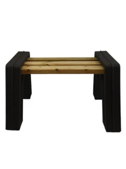 Custom Length Lightweight Indoor Or Outdoor Backless Bench Ends -The Garden Shop 8612858bk 14v