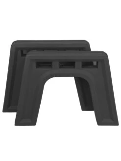 Custom Length Lightweight Indoor Or Outdoor Backless Bench Ends -The Garden Shop 8612858gy 07v lightweight indoor outdoor backless bench ends gray