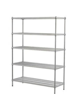 MeshWorks © 5 Tier Plant Shelving 11 MeshWorks © 5 Tier Plant Shelving -The Garden Shop 8613014 10v meshworks 5 tier plant shelf silver