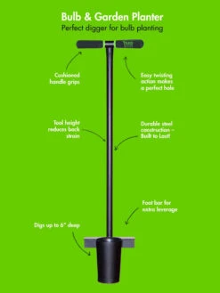 Yard Butler® Long Handled Bulb Planter -The Garden Shop 8613157 03v
