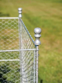 Tall Chicken Wire Critter Fence Extension Panel, Set Of 2 -The Garden Shop 8613260 0082 1