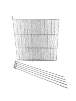 Tall Chicken Wire Critter Fence Extension Panel, Set Of 2 -The Garden Shop 8613260 6107 1