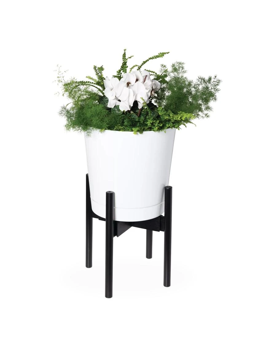 Adjustable Bamboo Plant Stand, Set Of 2 1 Adjustable Bamboo Plant Stand, Set Of 2