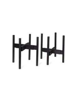 Adjustable Bamboo Plant Stand, Set Of 2 8 Adjustable Bamboo Plant Stand, Set Of 2 -The Garden Shop 8613292 5782